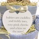Puppy Dog Two Tier Nappy Cake - Pink